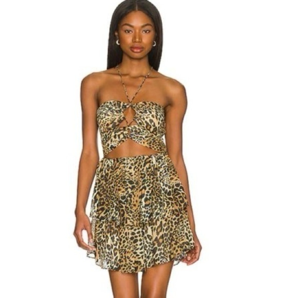 NWOT LPA Kirby Mini Dress in Lillia Leo Size Small